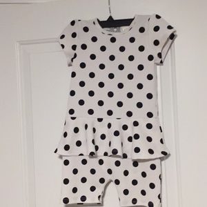 Little Girl DotDot Smile Romper